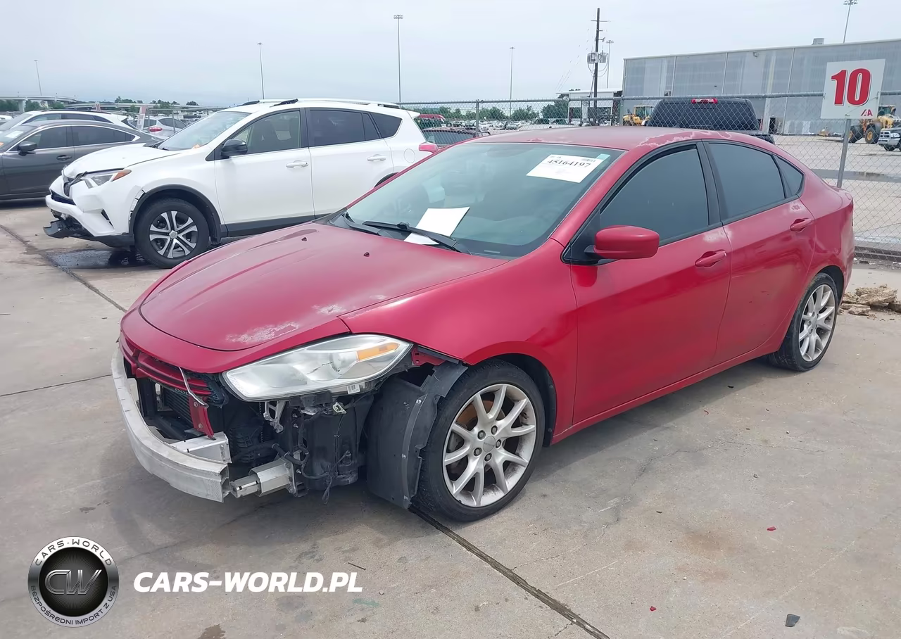 2013 Dodge Dart Sxt VIN:1C3CDFBH4DD134519 - 2
