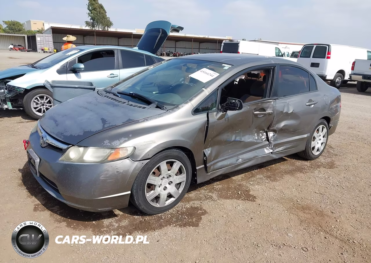 2007 Honda Civic Lx VIN:1HGFA16597L068582 - 2
