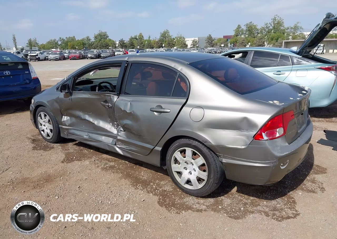 2007 Honda Civic Lx VIN:1HGFA16597L068582 - 3