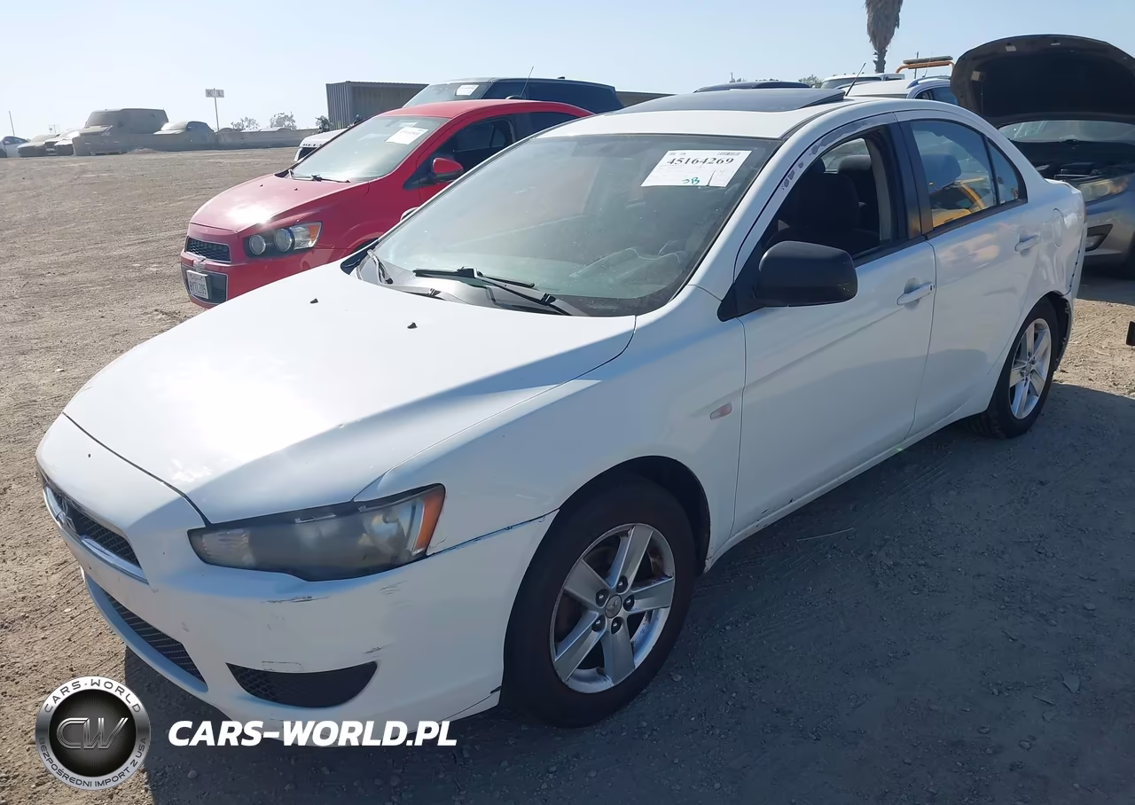 2008 Mitsubishi Lancer De-Es VIN:JA3AU26U78U014625 - 2
