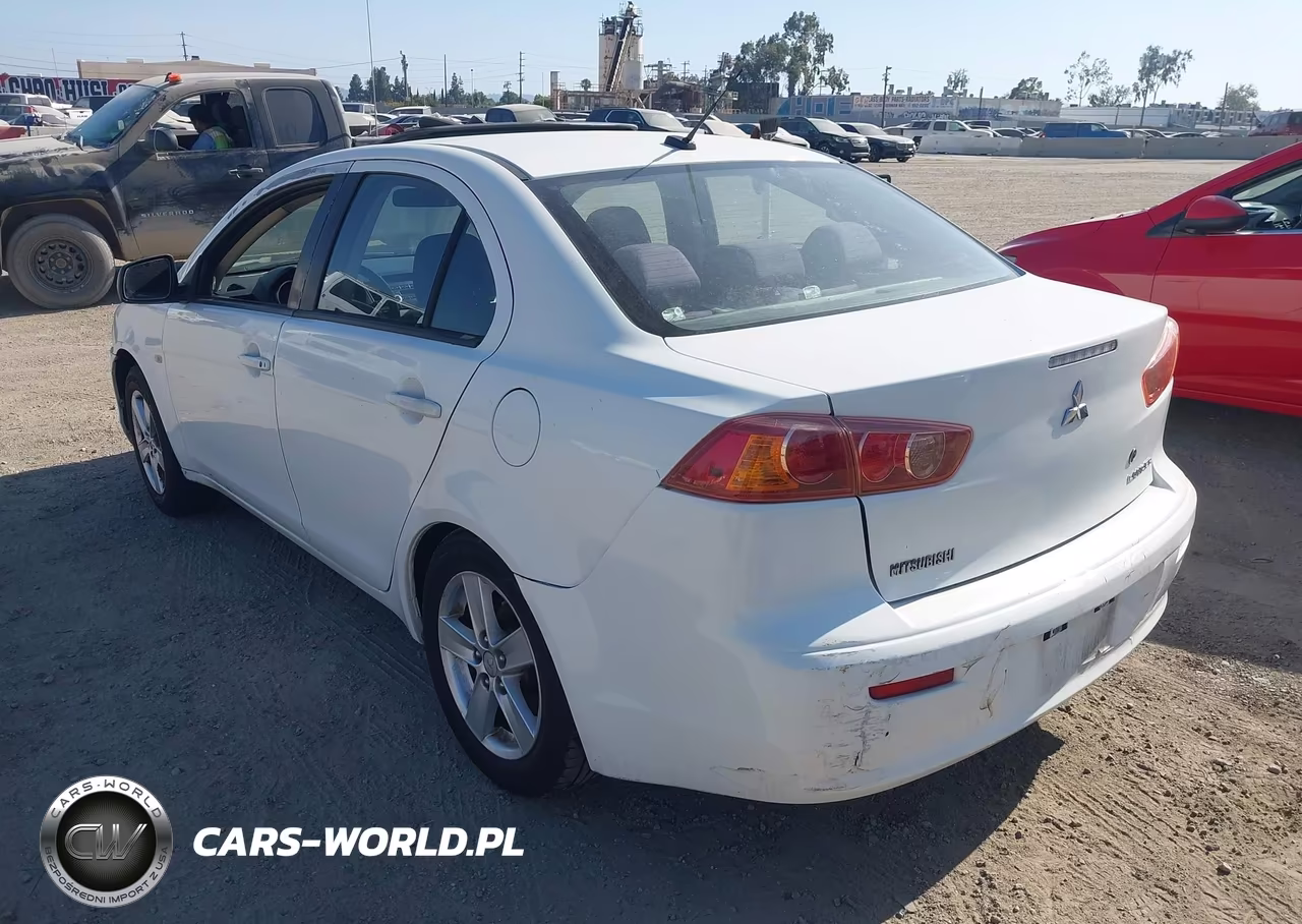 2008 Mitsubishi Lancer De-Es VIN:JA3AU26U78U014625 - 3