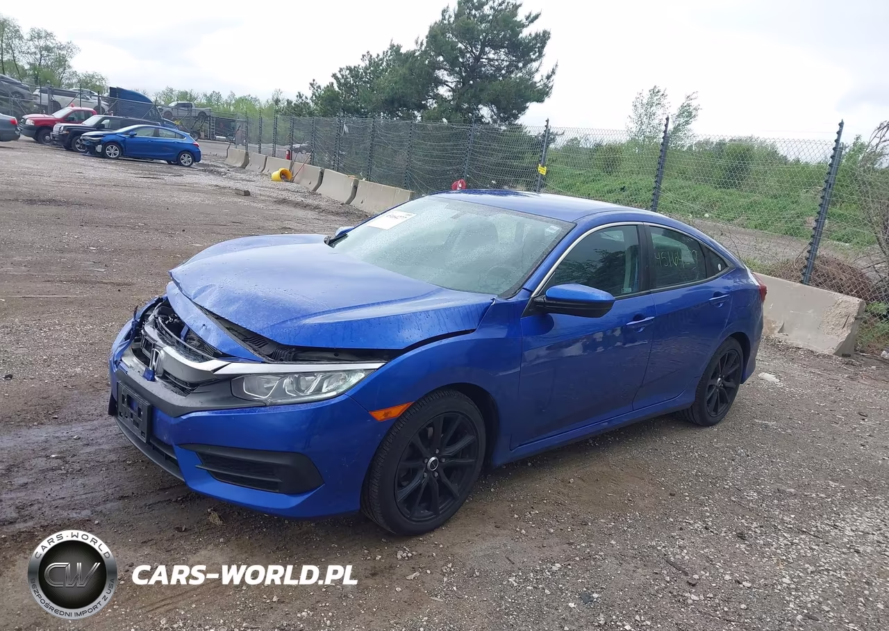 2018 Honda Civic Lx VIN:19XFC2F58JE036298 - 2