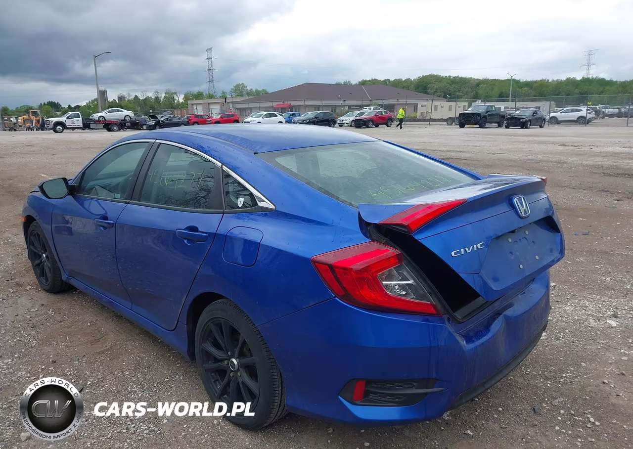 2018 Honda Civic Lx VIN:19XFC2F58JE036298 - 3