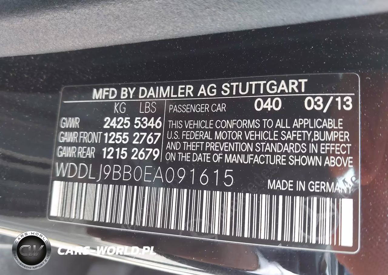 2014 Mercedes-Benz Cls 550 4Matic VIN:WDDLJ9BB0EA091615 - 9