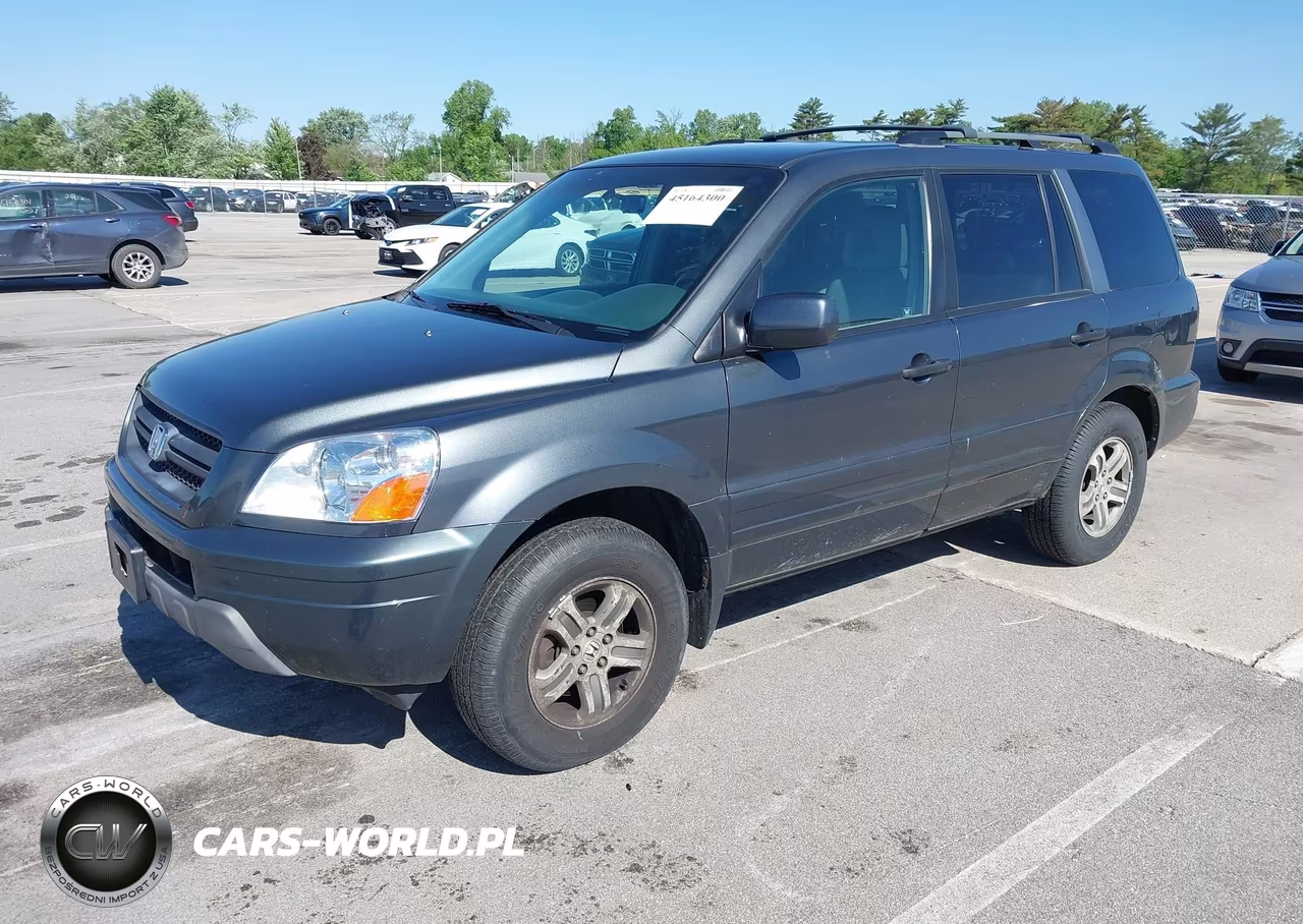 2004 Honda Pilot Ex-L VIN:2HKYF18524H623300 - 2