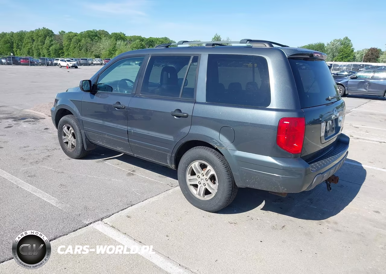 2004 Honda Pilot Ex-L VIN:2HKYF18524H623300 - 3