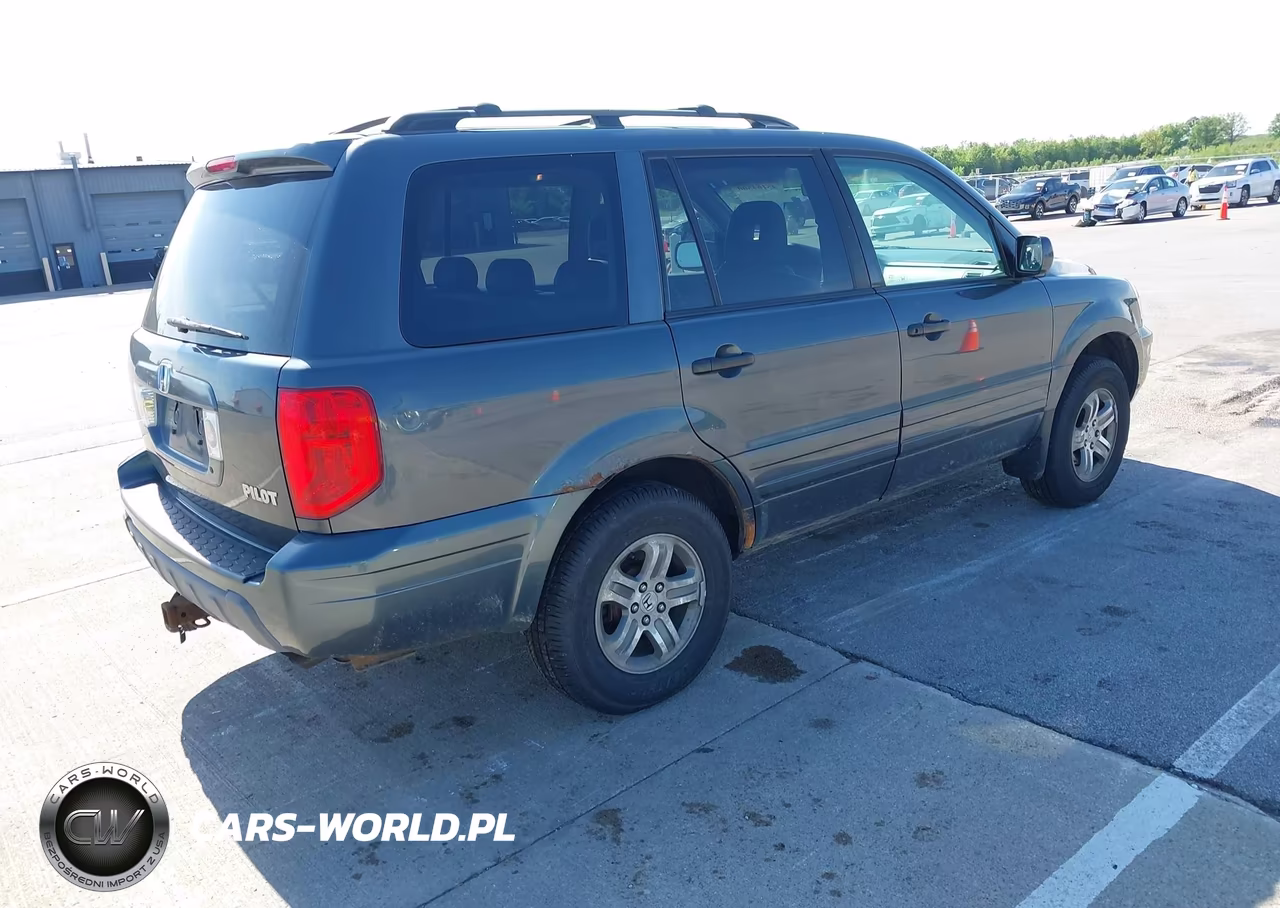 2004 Honda Pilot Ex-L VIN:2HKYF18524H623300 - 4