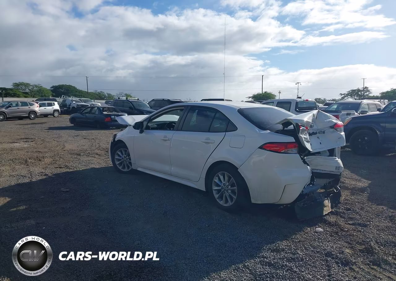 2020 Toyota Corolla Le VIN:JTDHPRAE4LJ086425 - 3