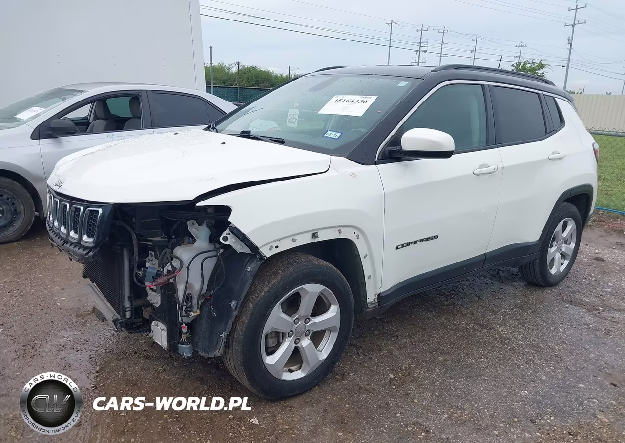 2018 Jeep Compass Latitude Fwd VIN:3C4NJCBB6JT327686 - 2