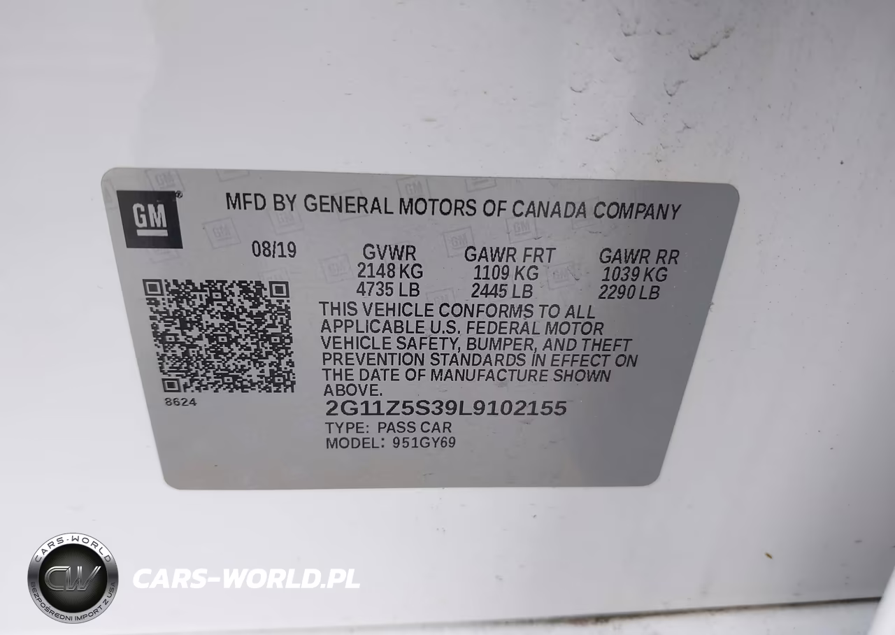 2020 Chevrolet Impala Fwd Lt VIN:2G11Z5S39L9102155 - 9