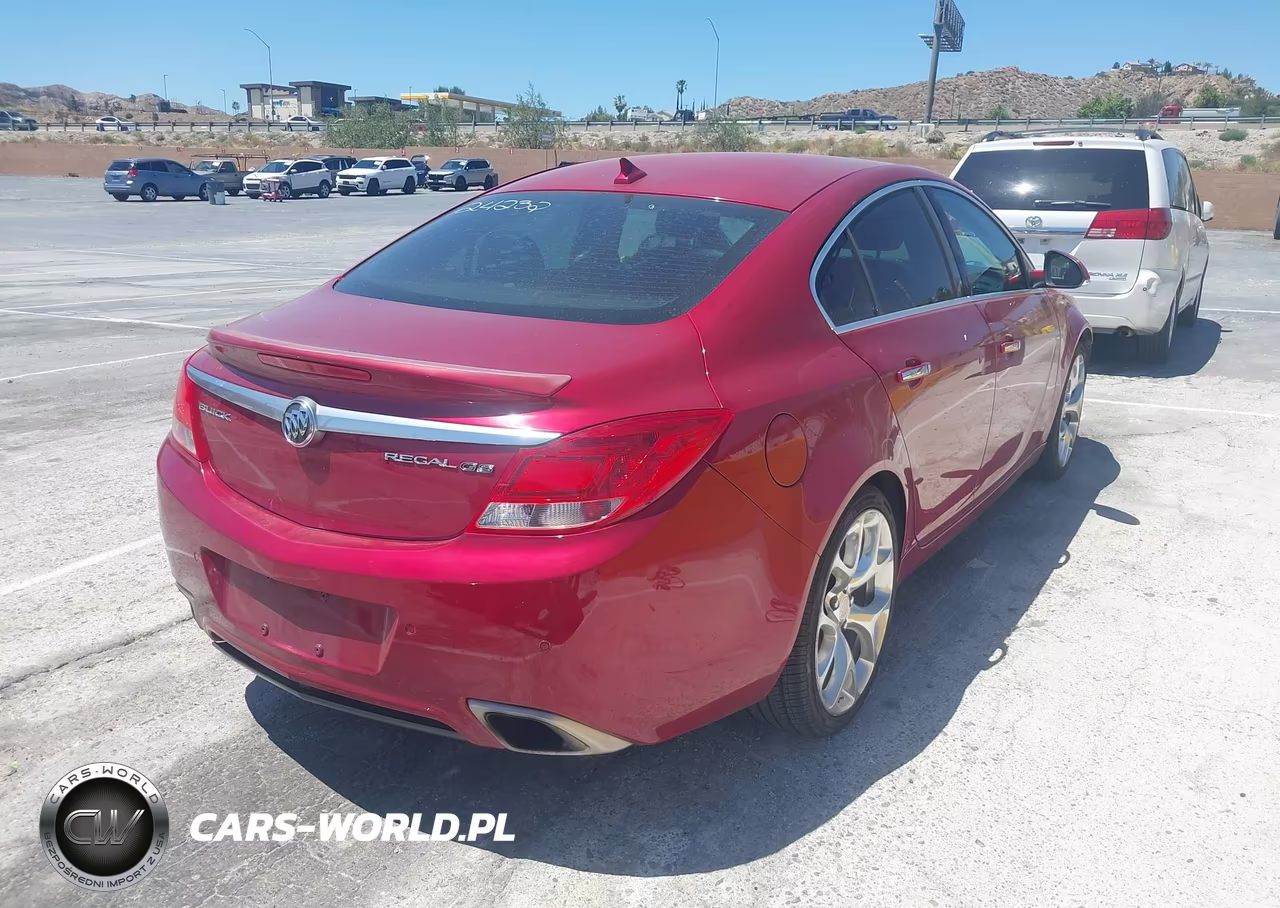 2013 Buick Regal Gs VIN:2G4GV5GV0D9176942 - 4