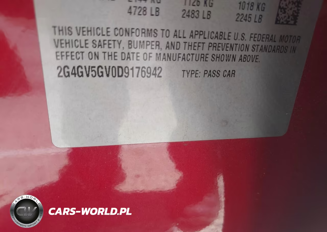 2013 Buick Regal Gs VIN:2G4GV5GV0D9176942 - 9