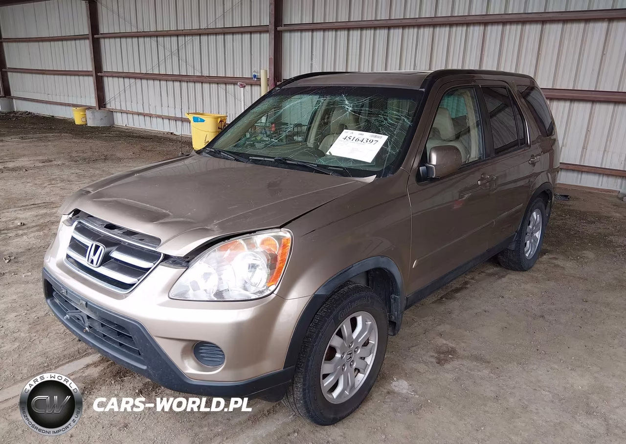 2006 Honda Cr-V Se VIN:SHSRD78976U442381 - 2