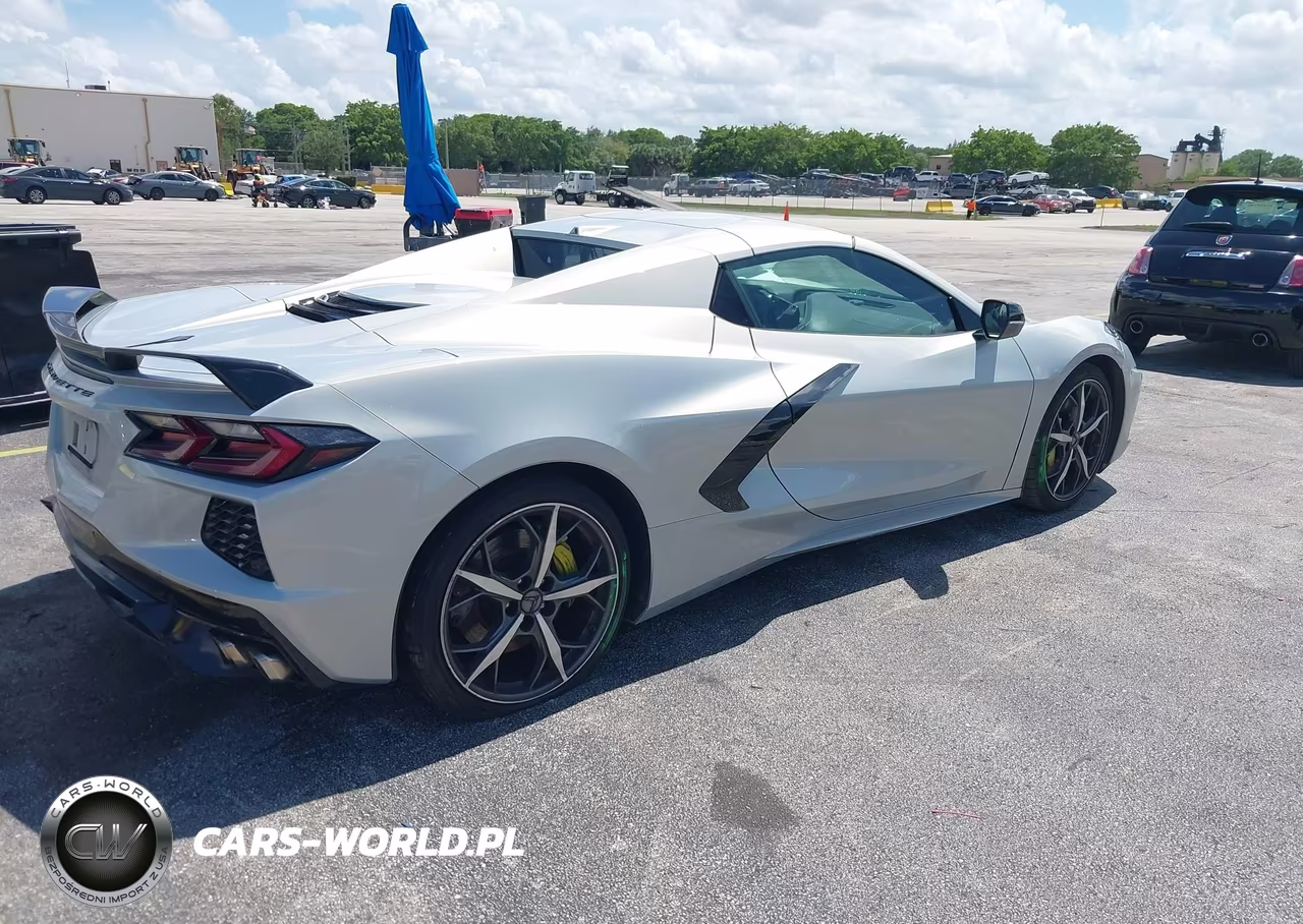 2021 Chevrolet Corvette Stingray Rwd 3Lt VIN:1G1YC3D42M5102846 - 4