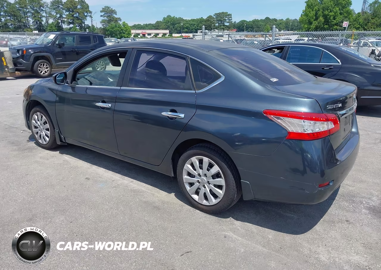 2014 Nissan Sentra S VIN:3N1AB7AP3EL643720 - 3
