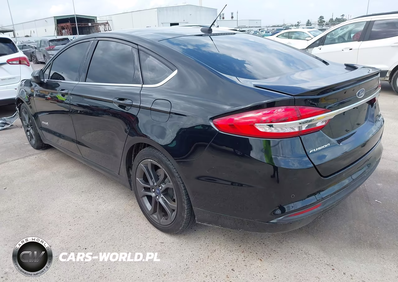 2018 Ford Fusion Hybrid Se VIN:3FA6P0LU7JR286781 - 3
