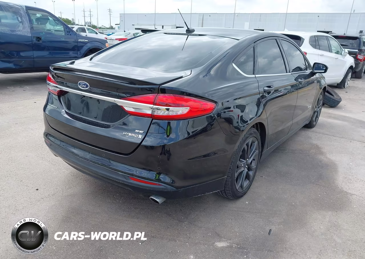 2018 Ford Fusion Hybrid Se VIN:3FA6P0LU7JR286781 - 4