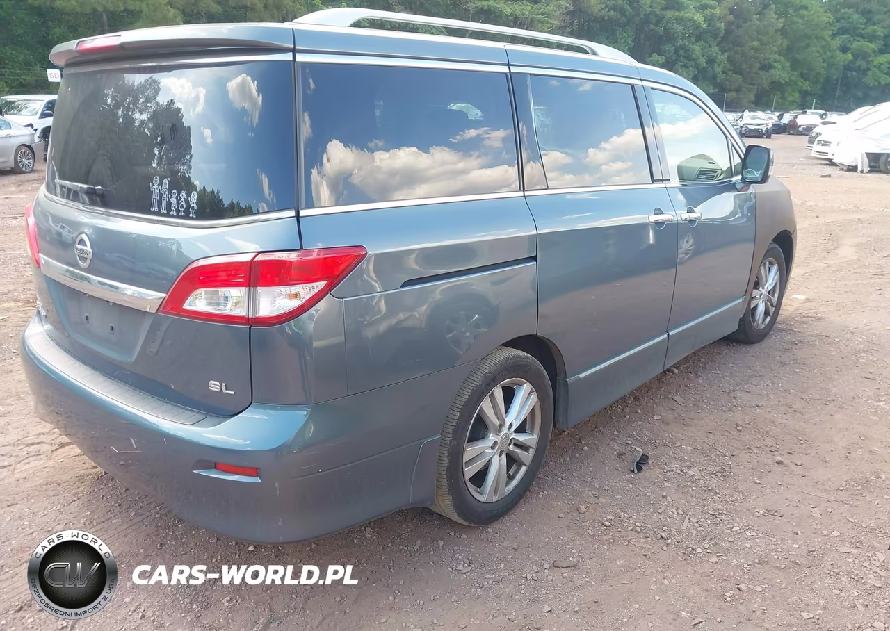 2012 Nissan Quest Sl VIN:JN8AE2KP2C9035526 - 4