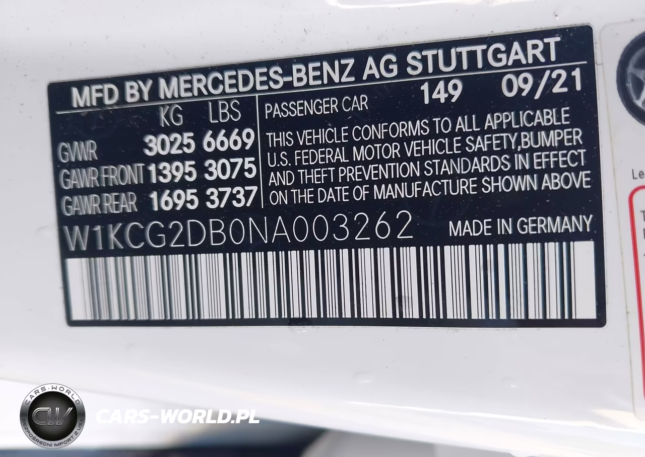 2022 Mercedes-Benz Eqs 450+ VIN:W1KCG2DB0NA003262 - 9