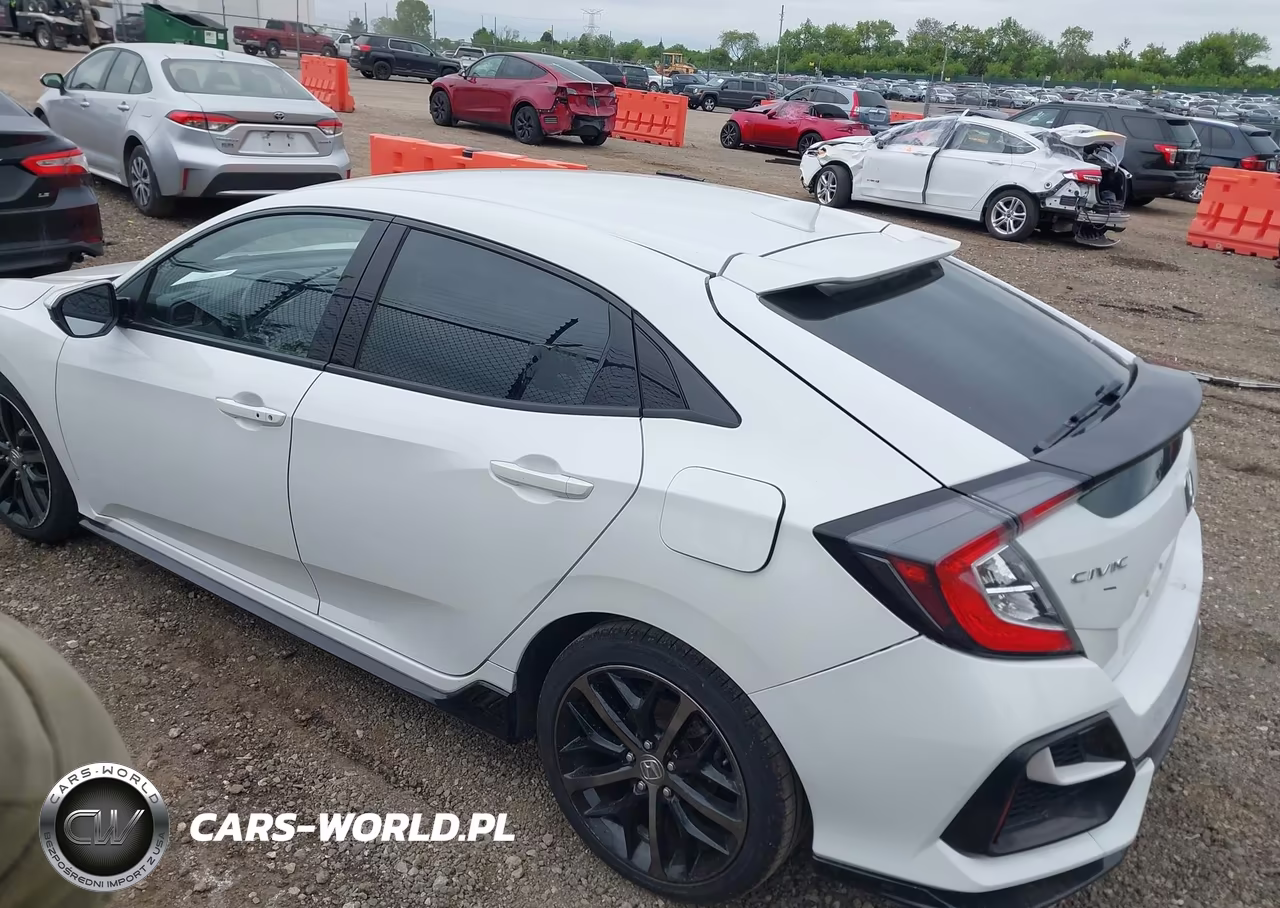 2021 Honda Civic Sport VIN:SHHFK7H43MU229718 - 3