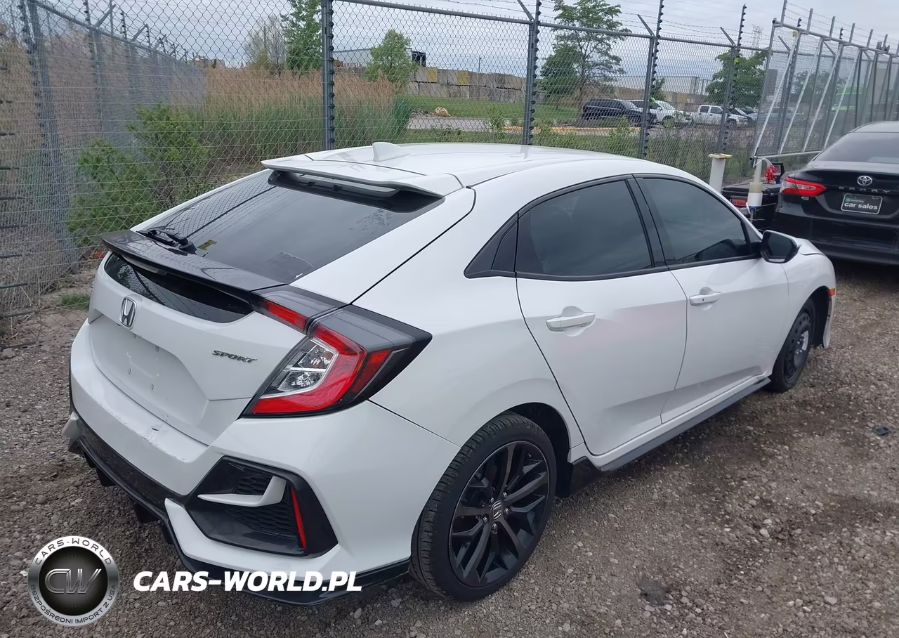 2021 Honda Civic Sport VIN:SHHFK7H43MU229718 - 4