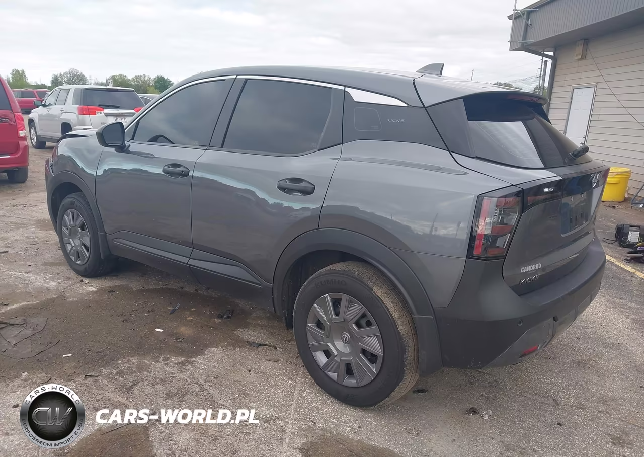 2025 Nissan Kicks S Intelligent Awd VIN:3N8AP6BB9SL349069 - 3
