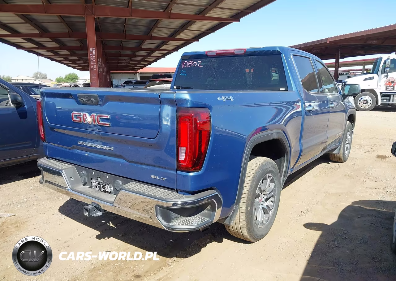 2024 GMC Sierra 1500 4Wd Short Box Slt VIN:1GTUUDED6RZ150308 - 4
