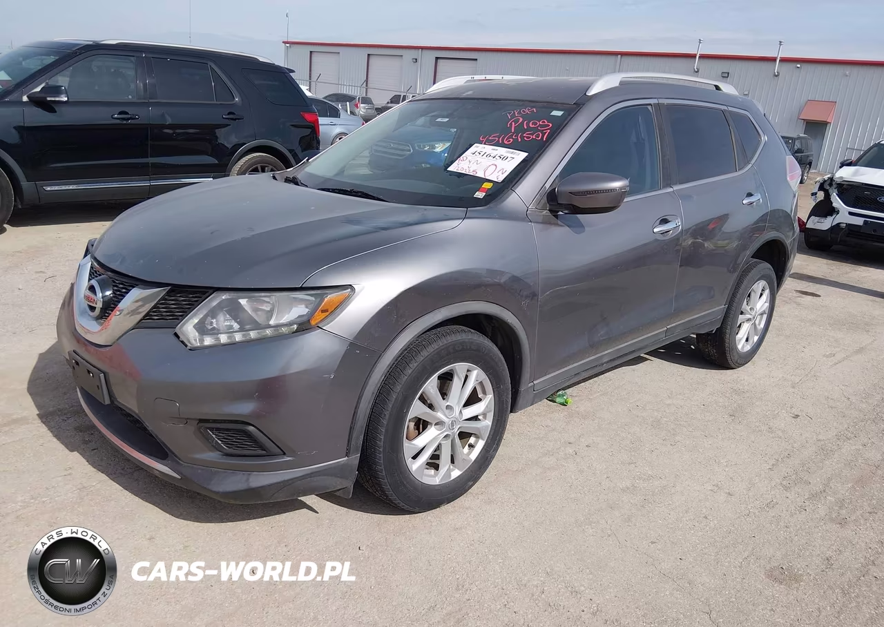 2016 Nissan Rogue S-Sl-Sv VIN:KNMAT2MVXGP700574 - 2