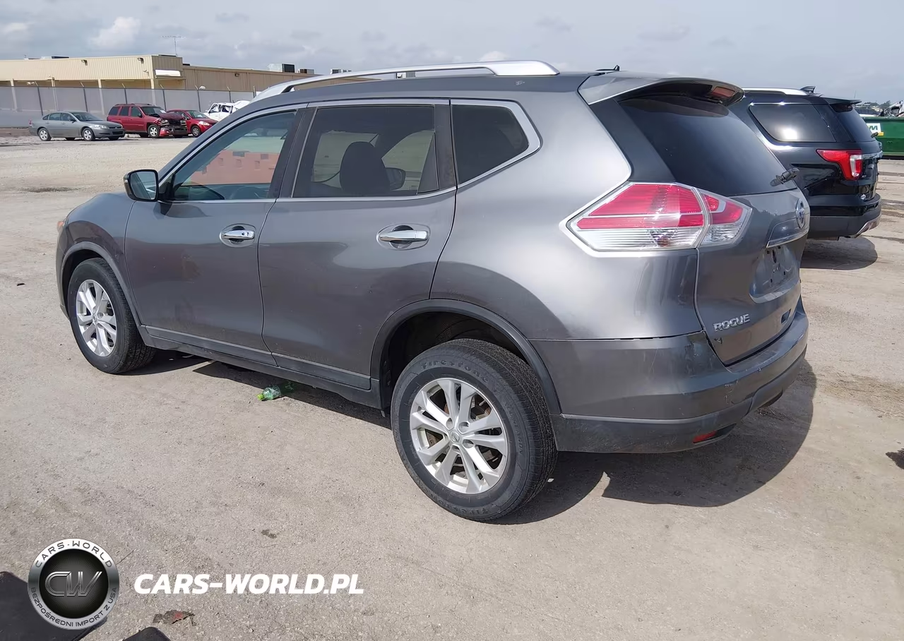 2016 Nissan Rogue S-Sl-Sv VIN:KNMAT2MVXGP700574 - 3