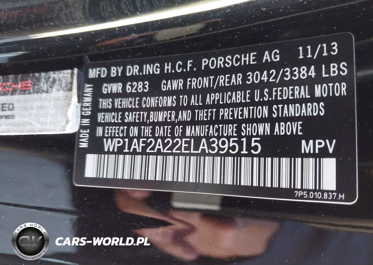 2014 Porsche Cayenne Diesel VIN:WP1AF2A22ELA39515 - 9