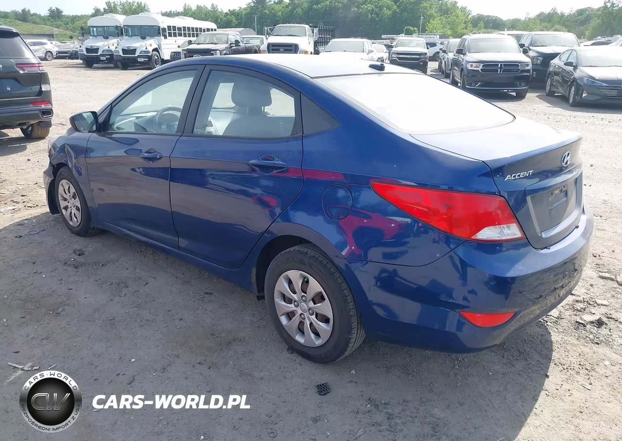 2016 Hyundai Accent Se VIN:KMHCT4AE3GU955539 - 3