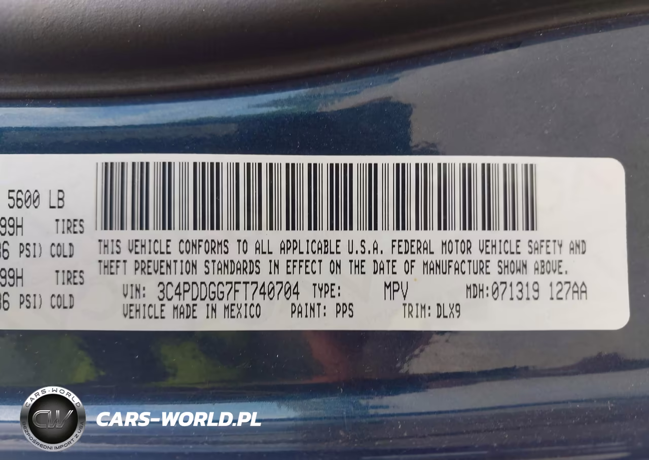 2015 Dodge Journey Crossroad VIN:3C4PDDGG7FT740704 - 9