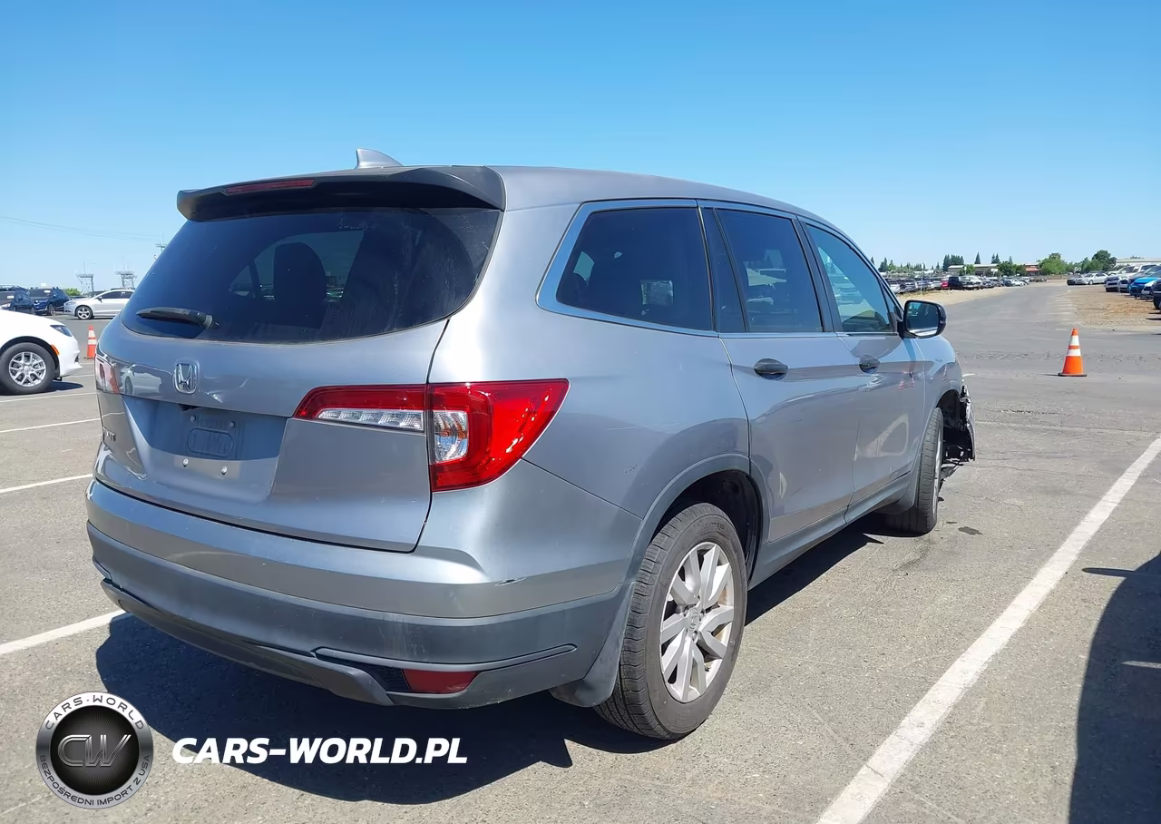 2020 Honda Pilot 2Wd Lx VIN:5FNYF5H13LB026612 - 4