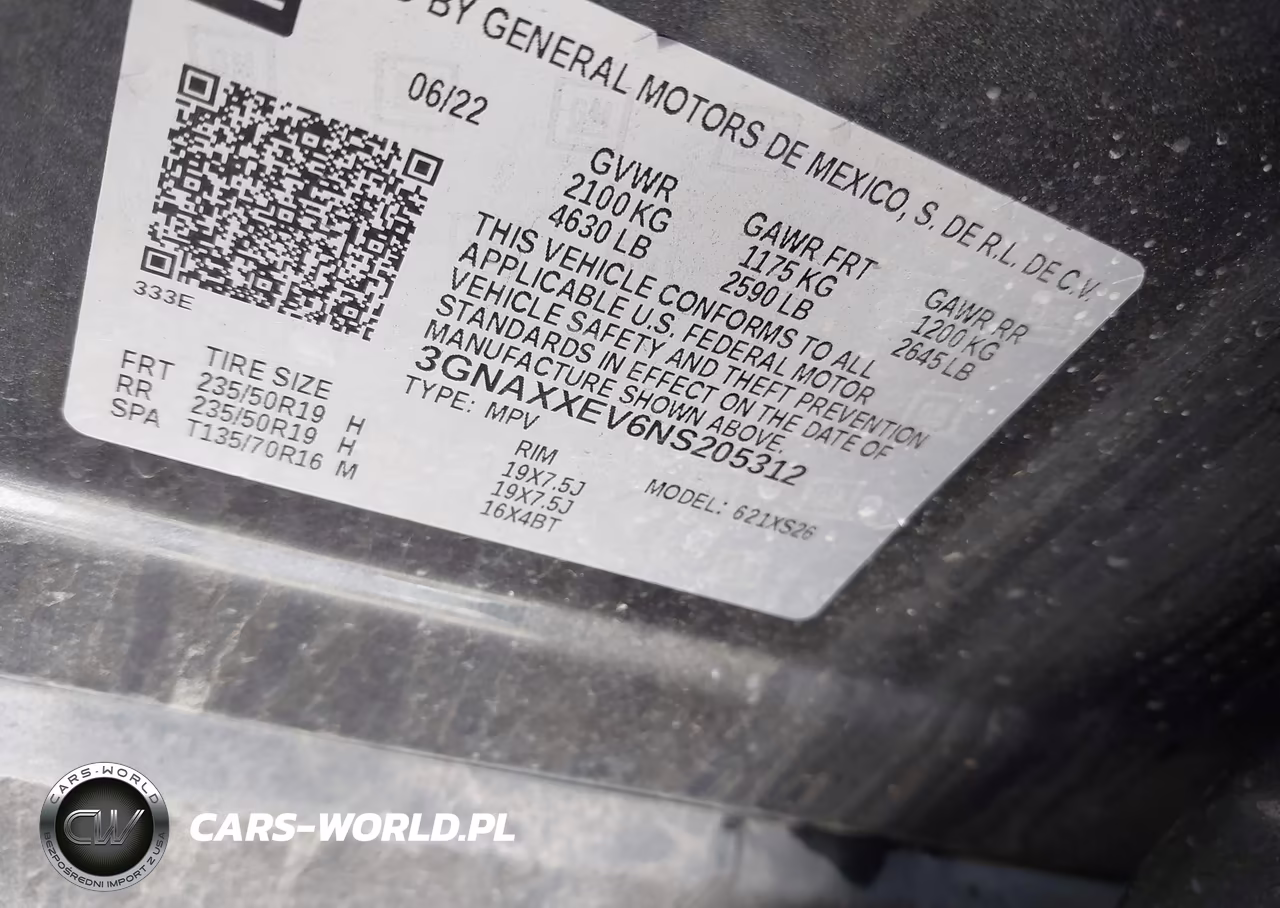 2022 Chevrolet Equinox Awd Premier VIN:3GNAXXEV6NS205312 - 9