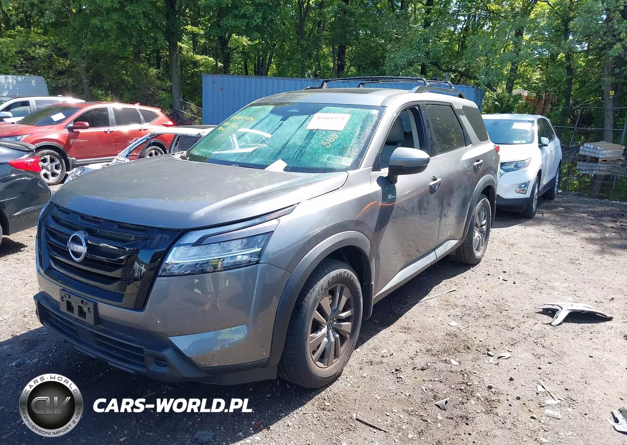 2022 Nissan Pathfinder Sv 4Wd VIN:5N1DR3BD4NC215942 - 2