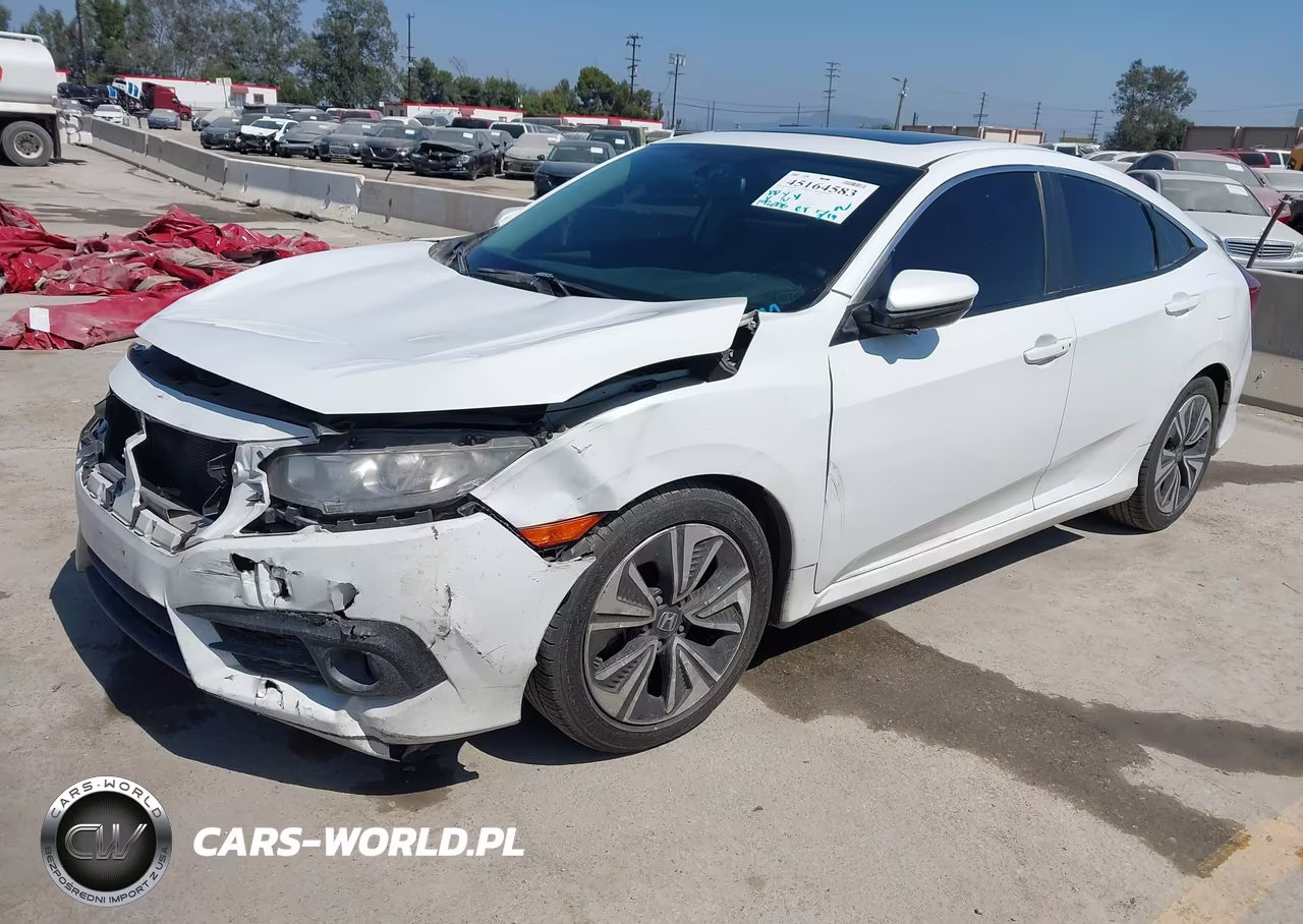 2017 Honda Civic Ex-L VIN:2HGFC1F71HH643915 - 2