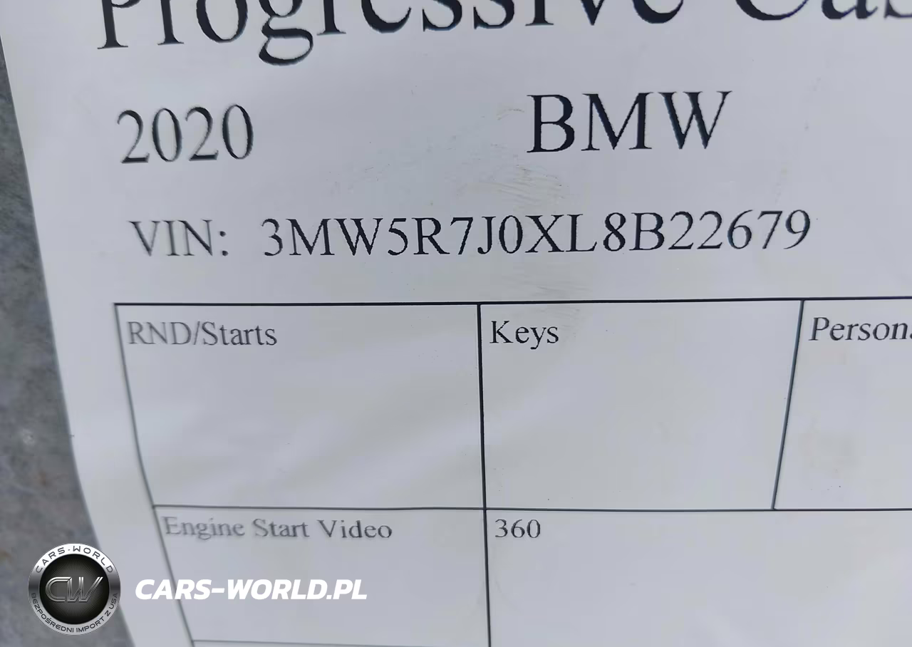 2020 BMW 330I xDrive VIN:3MW5R7J0XL8B22679 - 9