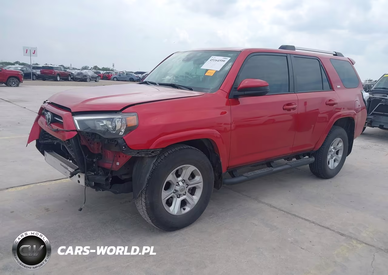 2022 Toyota 4Runner Sr5 VIN:JTEEU5JR8N5255327 - 2