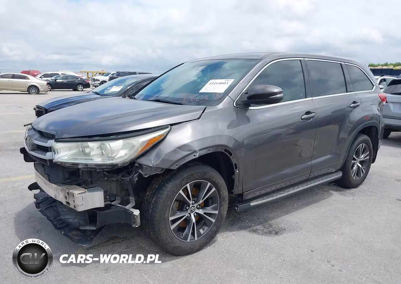 2017 Toyota Highlander Le VIN:5TDZZRFH3HS205898 - 2