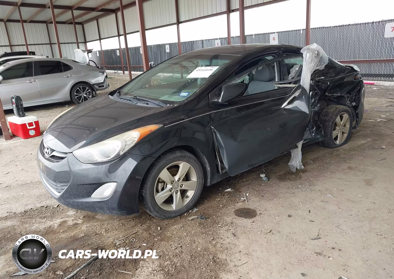 2013 Hyundai Elantra Gls VIN:5NPDH4AE4DH151590 - 2