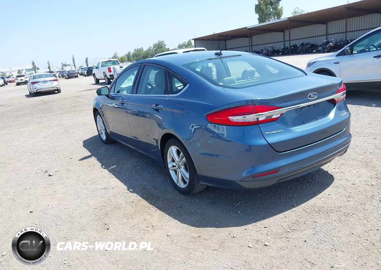 2018 Ford Fusion Hybrid S VIN:3FA6P0UU4JR212748 - 3