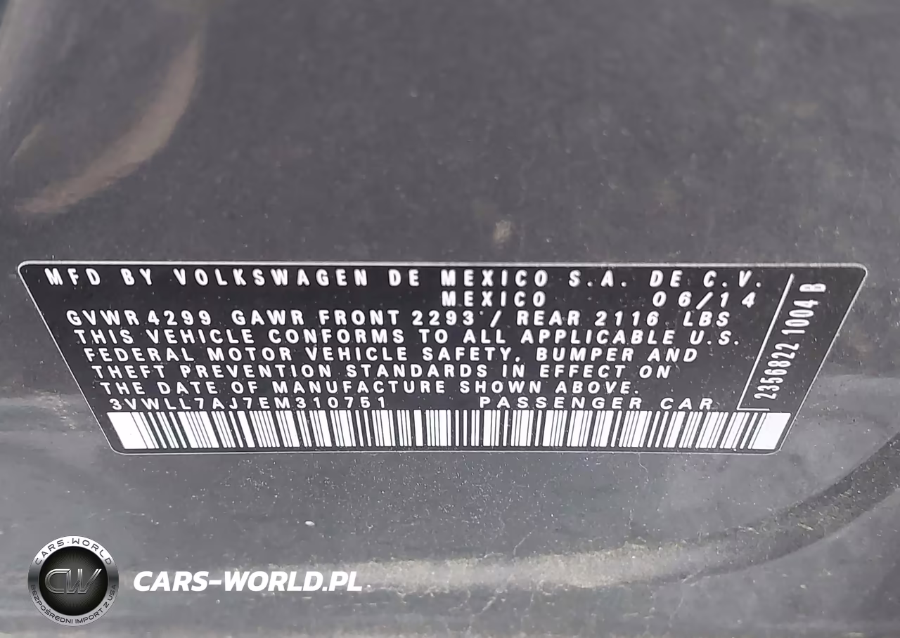 2014 Volkswagen Jetta 2.0L Tdi VIN:3VWLL7AJ7EM310751 - 9