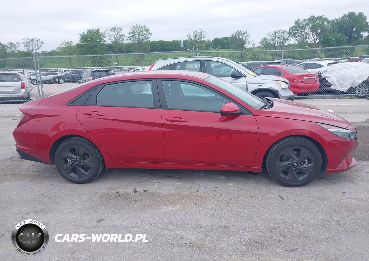 2022 Hyundai Elantra Sel VIN:KMHLM4AG2NU334577 - 13