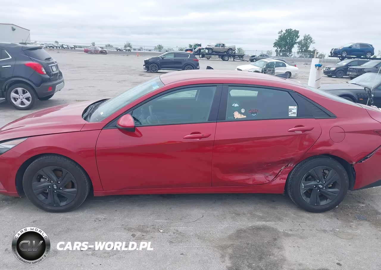 2022 Hyundai Elantra Sel VIN:KMHLM4AG2NU334577 - 14
