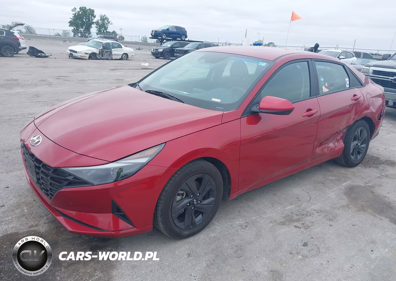 2022 Hyundai Elantra Sel VIN:KMHLM4AG2NU334577 - 2