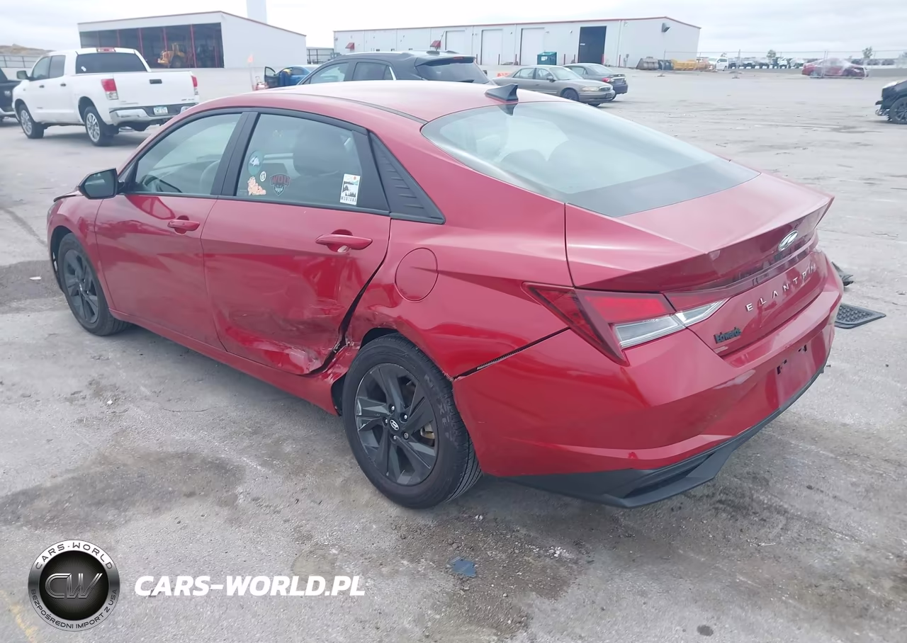 2022 Hyundai Elantra Sel VIN:KMHLM4AG2NU334577 - 3