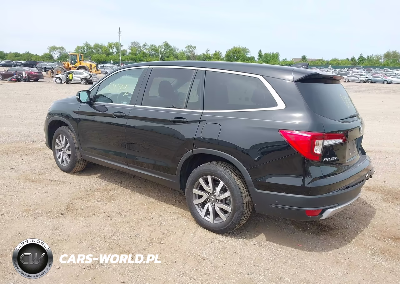 2020 Honda Pilot Awd Ex-L VIN:5FNYF6H56LB065042 - 3