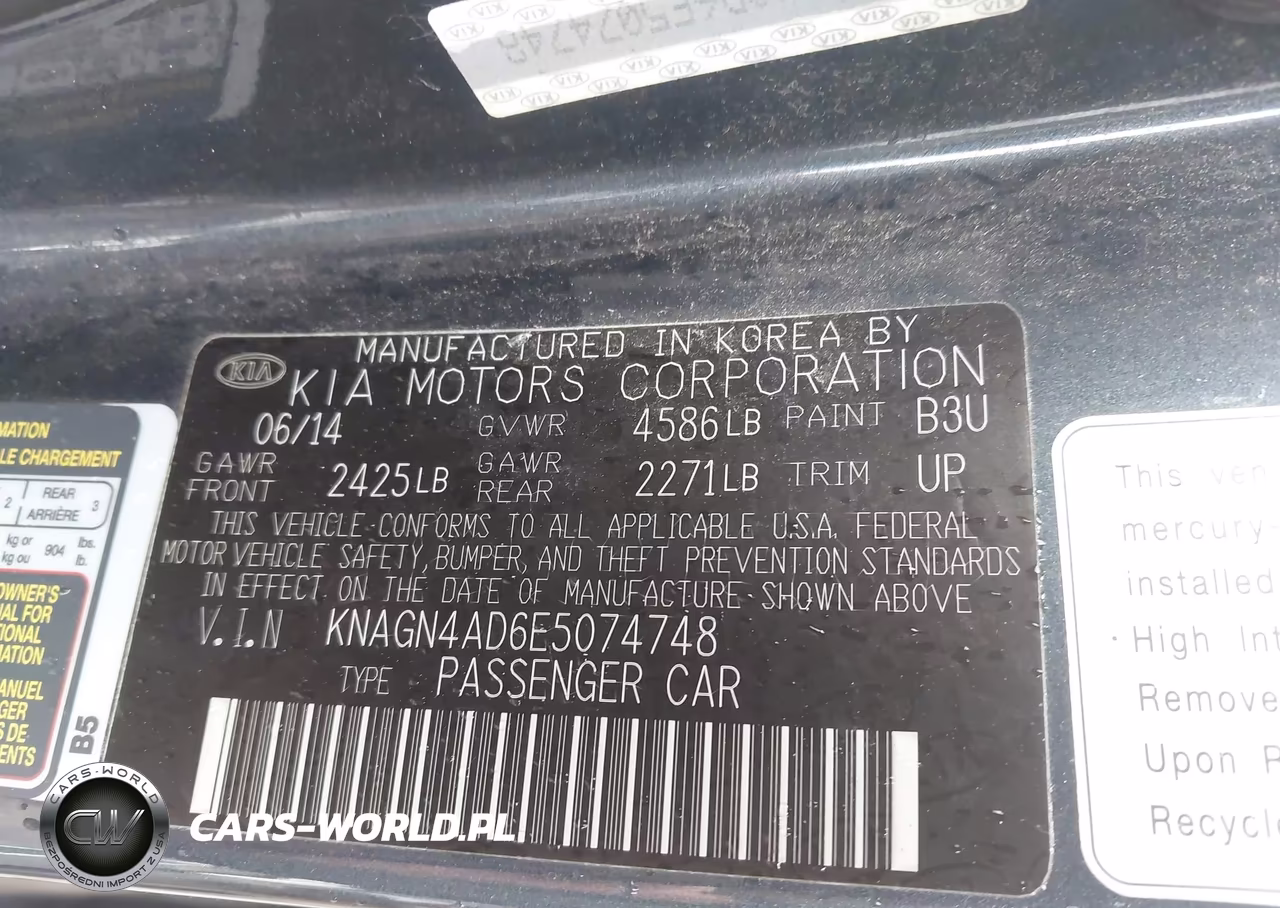 2014 Kia Optima Hybrid Ex VIN:KNAGN4AD6E5074748 - 9