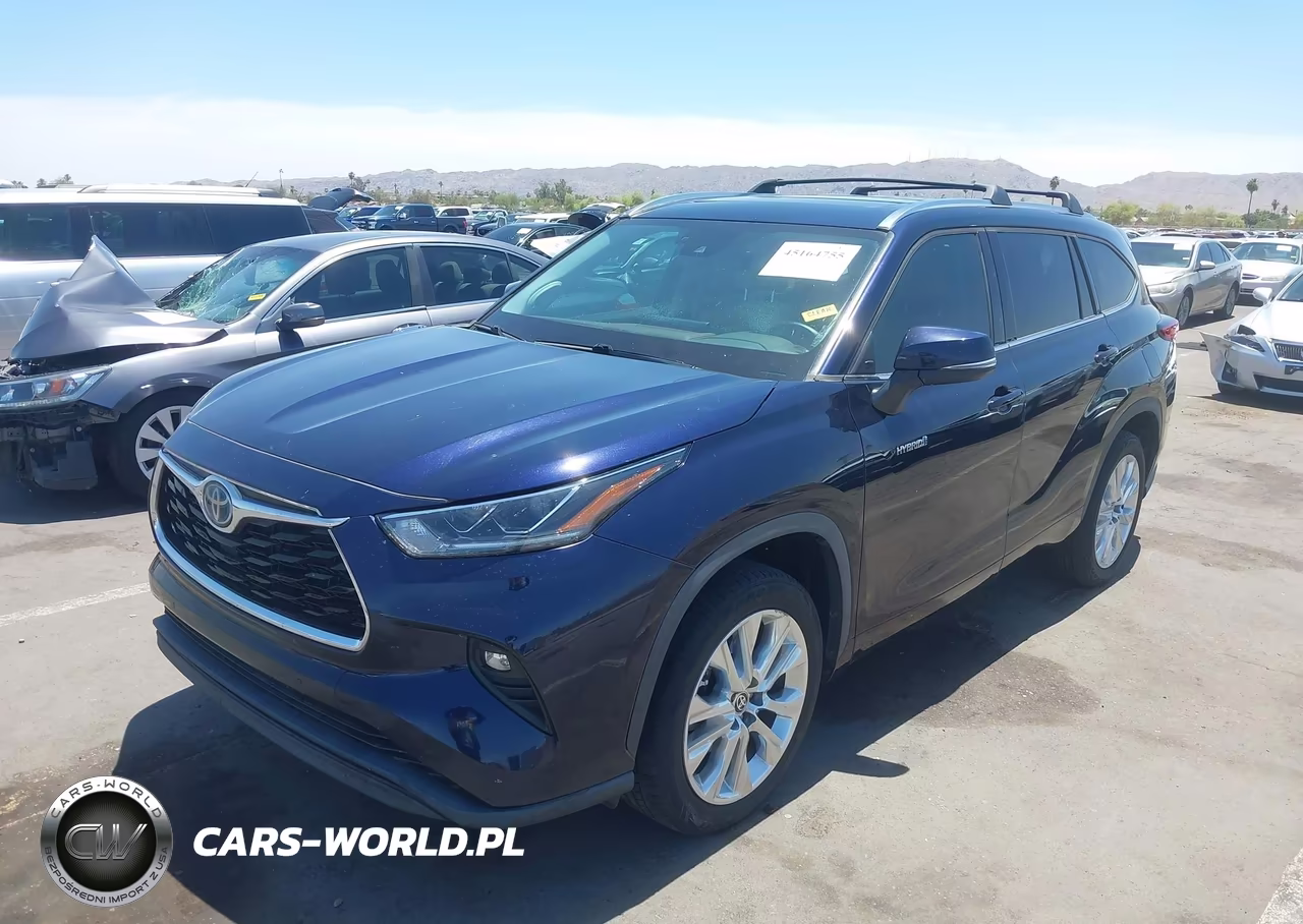 2021 Toyota Highlander Hybrid Limited VIN:5TDYARAH2MS508529 - 2