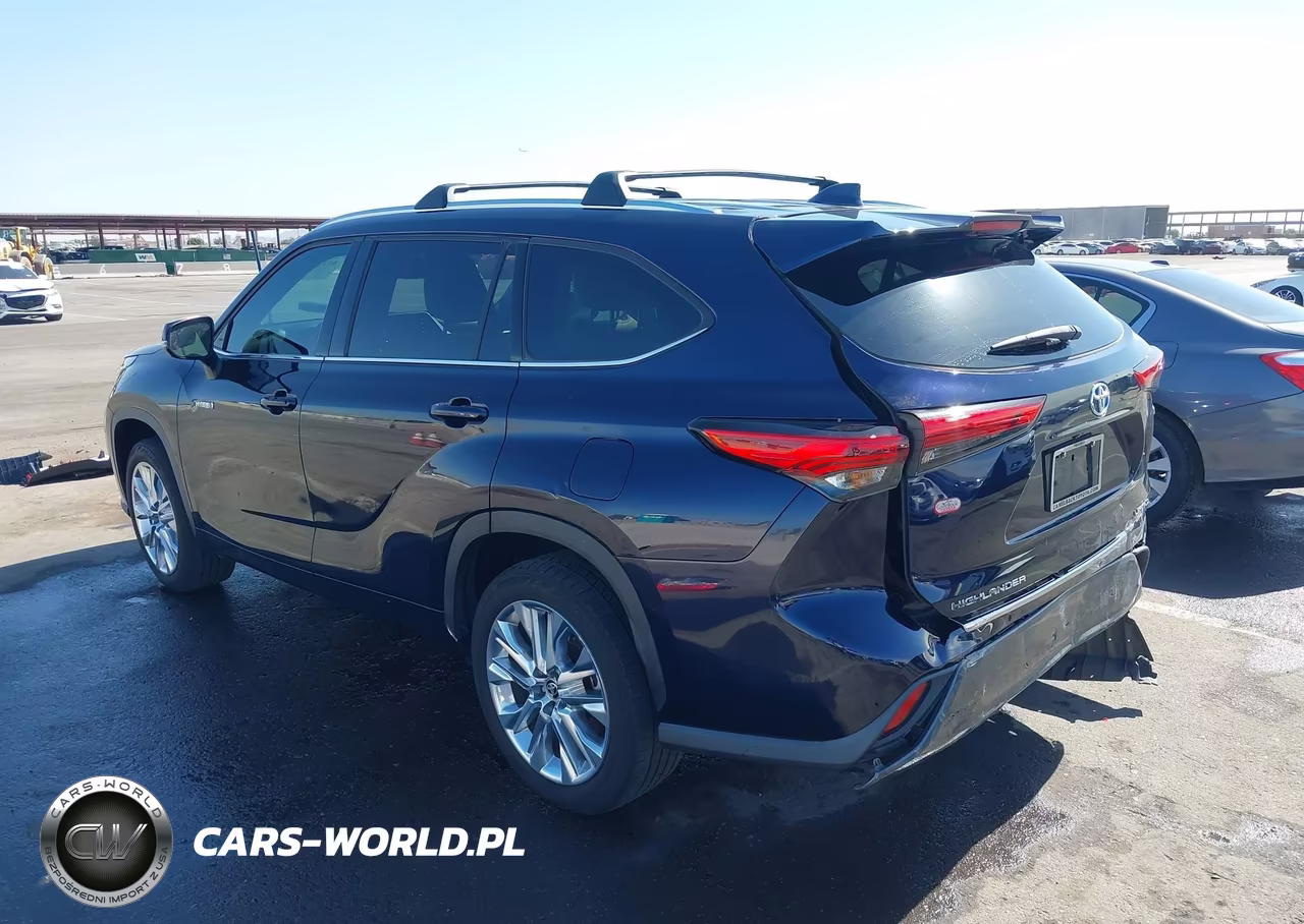 2021 Toyota Highlander Hybrid Limited VIN:5TDYARAH2MS508529 - 3